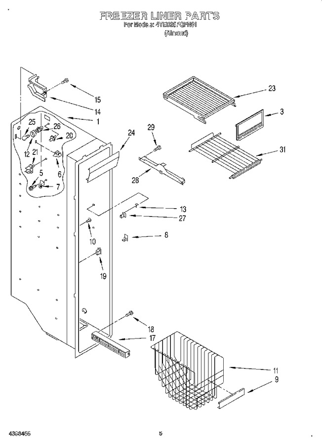 Diagram for 4YED25PQFN01