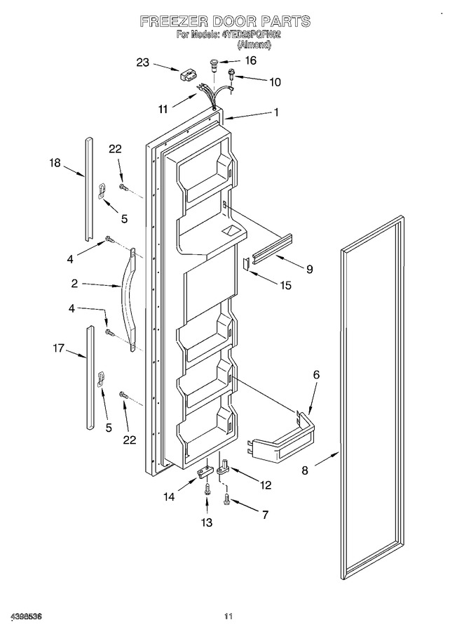 Diagram for 4YED25PQFN02