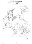 Diagram for 08 - Dispenser Front