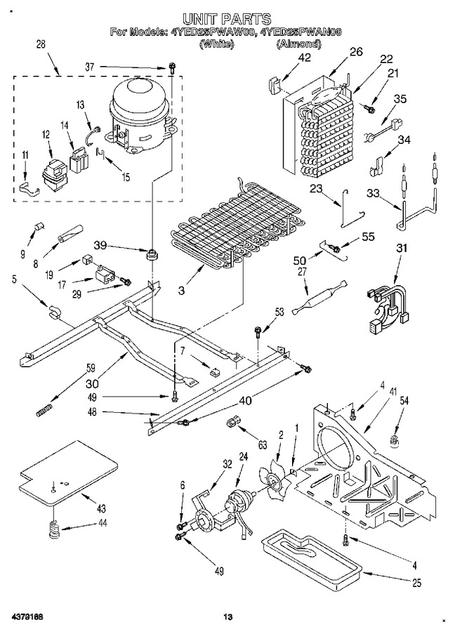 Diagram for 4YED25PWAN00