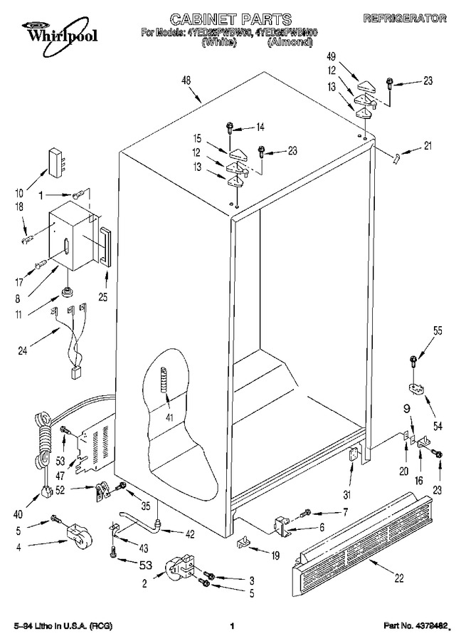 Diagram for 4YED25PWBN00