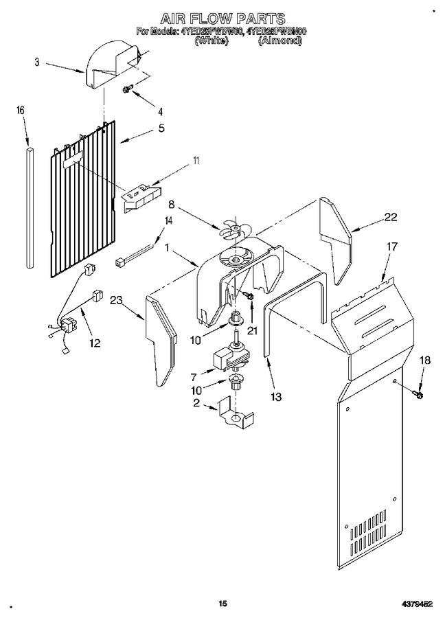 Diagram for 4YED25PWBW00