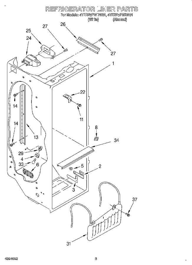 Diagram for 4YED25PWDN01