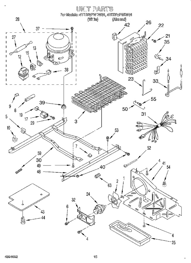 Diagram for 4YED25PWDW01