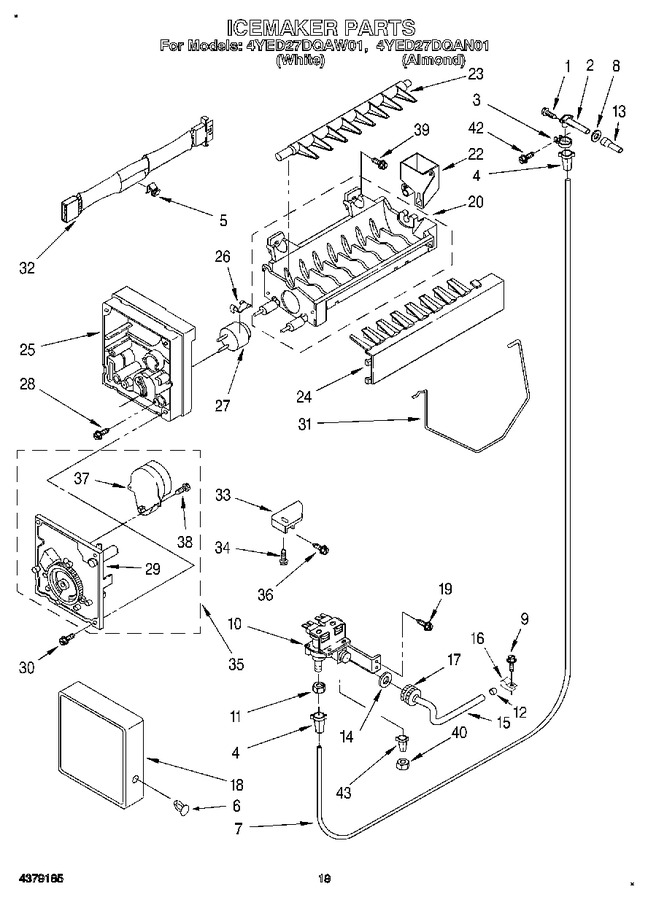 Diagram for 4YED27DQAW01