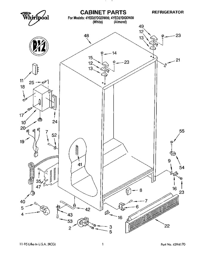 Diagram for 4YED27DQDW00