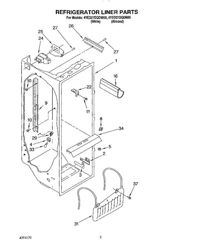 Diagram for 4YED27DQDW00