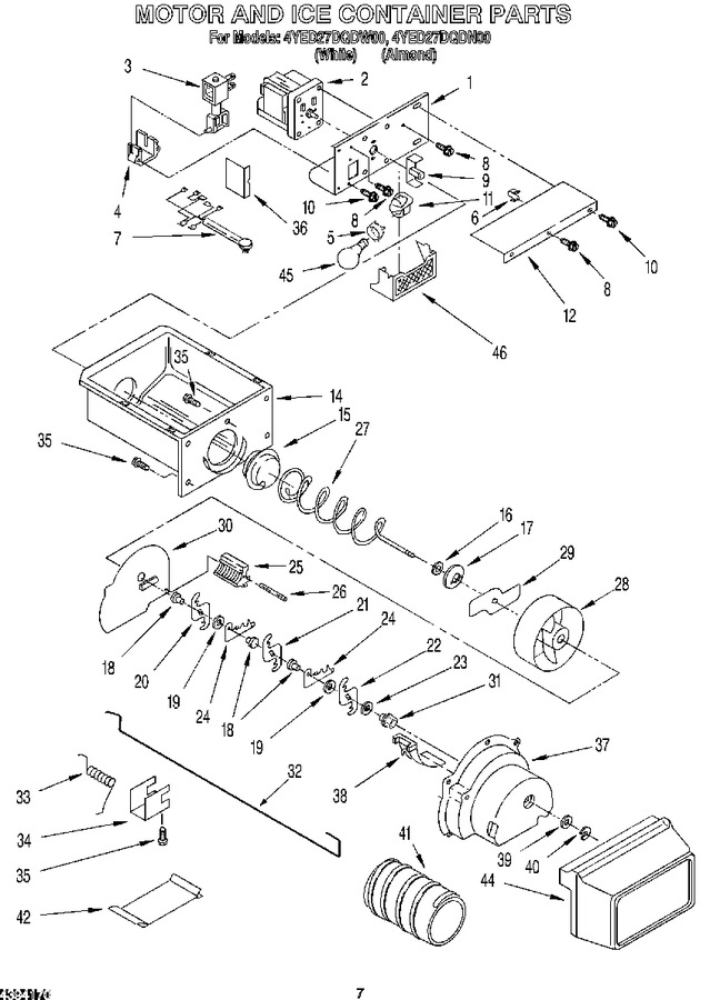 Diagram for 4YED27DQDN00