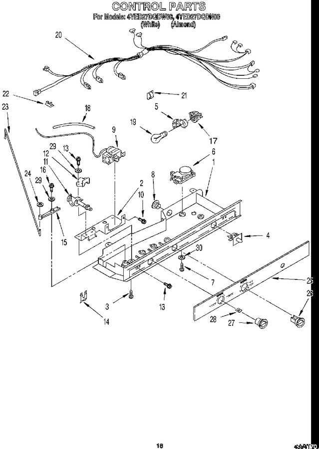 Diagram for 4YED27DQDW00