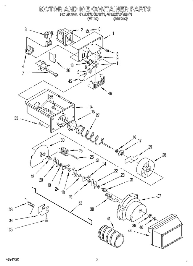 Diagram for 4YED27DQDN01