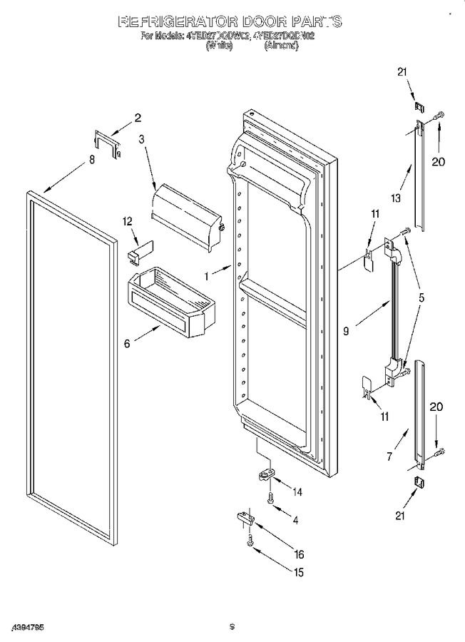 Diagram for 4YED27DQDN02