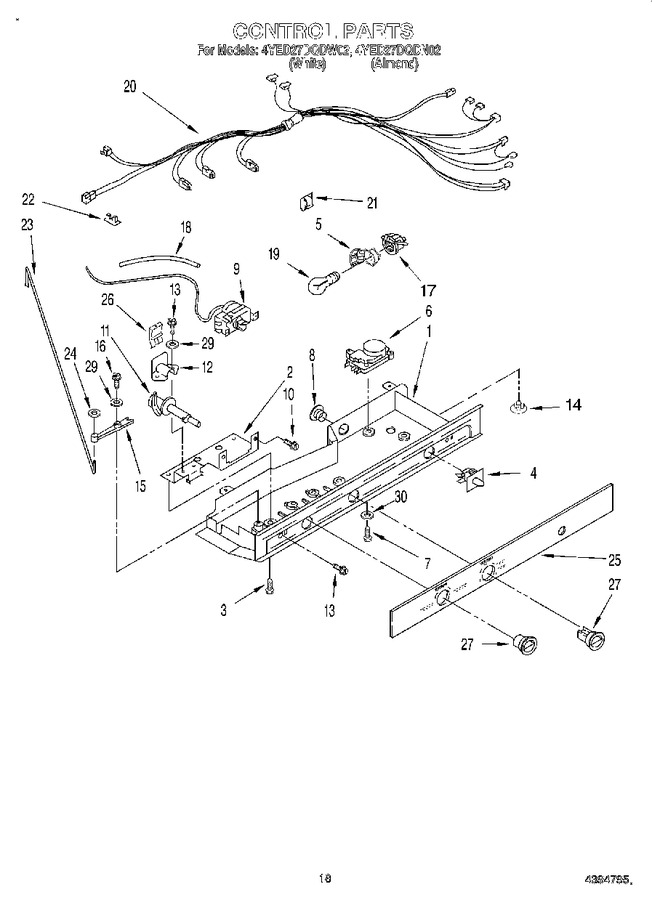 Diagram for 4YED27DQDW02