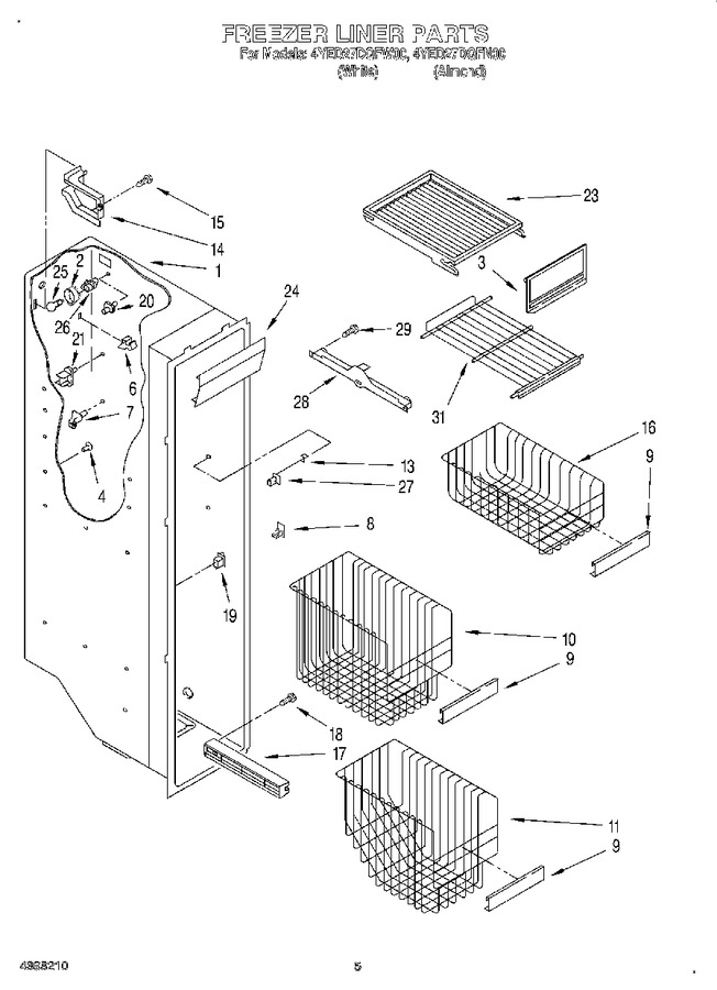 Diagram for 4YED27DQFN00