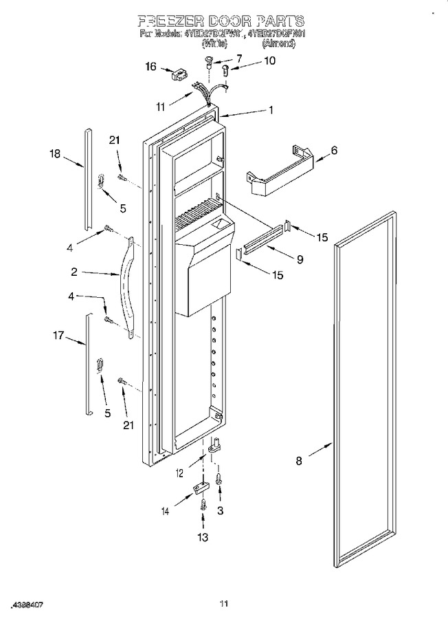 Diagram for 4YED27DQFN01