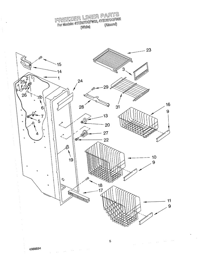 Diagram for 4YED27DQFN02