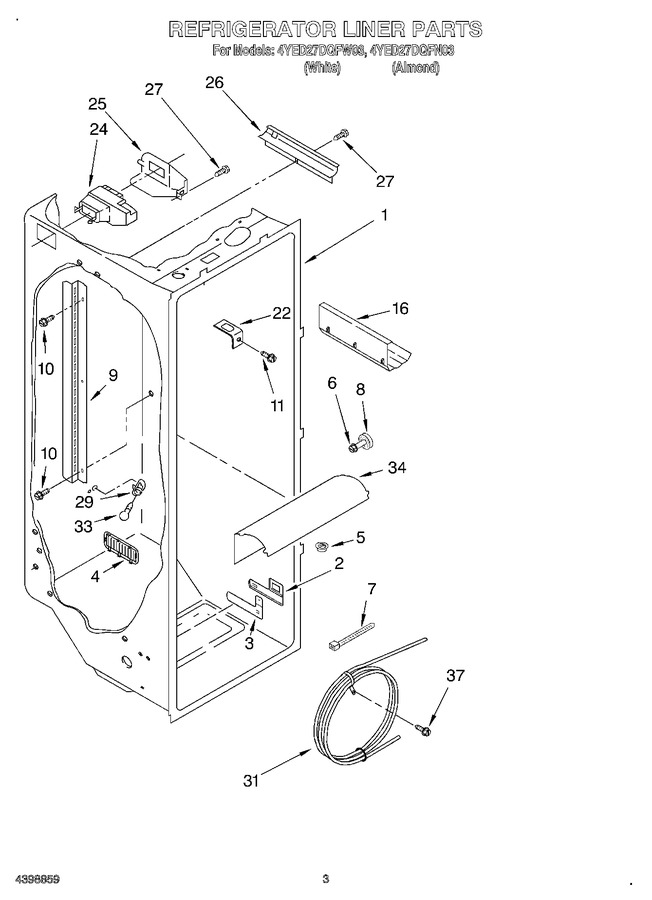 Diagram for 4YED27DQFW03