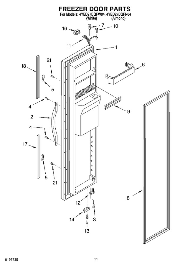 Diagram for 4YED27DQFN04