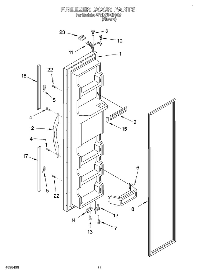 Diagram for 4YED27PQFN02