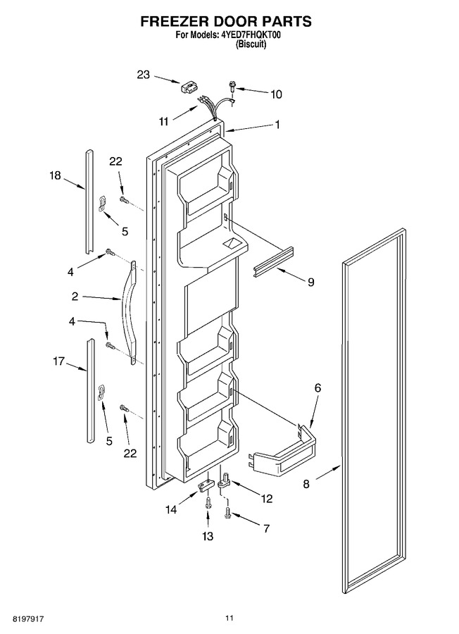 Diagram for 4YED7FHQKT00