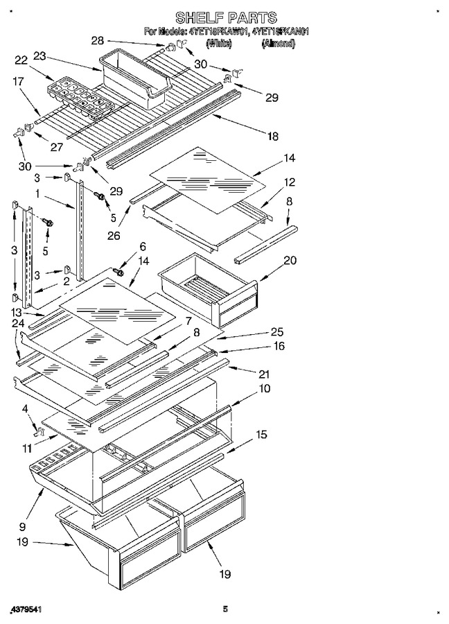 Diagram for 4YET18PKAN01