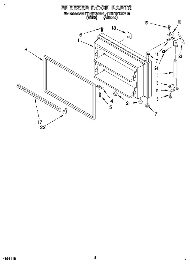 Diagram for 4YET18TKDW01