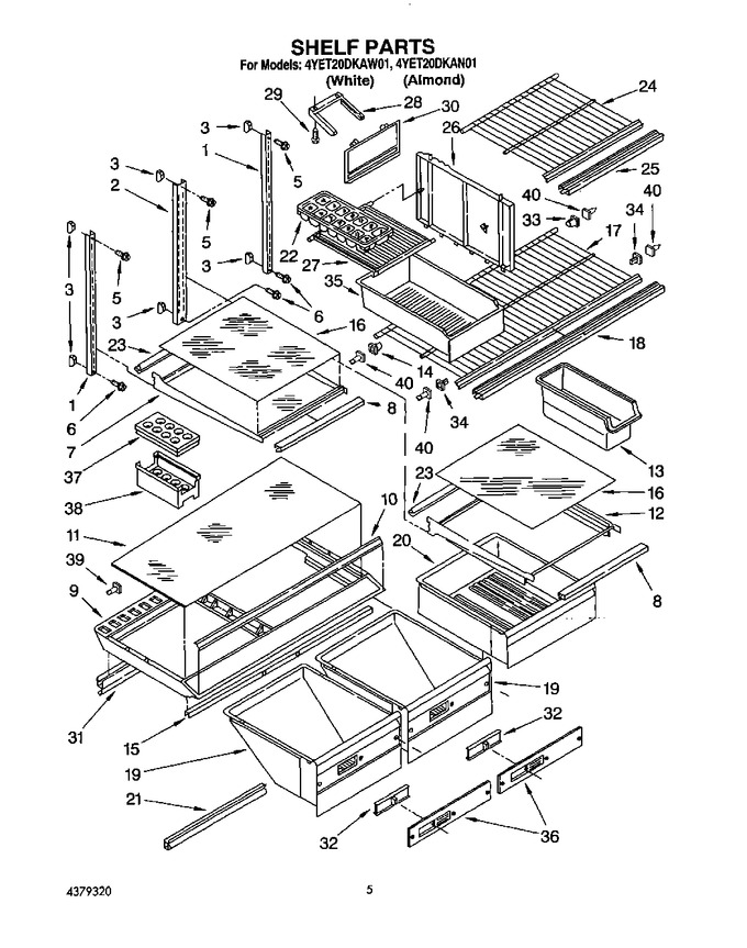 Diagram for 4YET20DKAW01