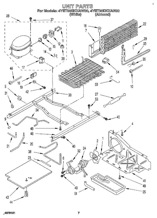 Diagram for 4YET20DKXAW00
