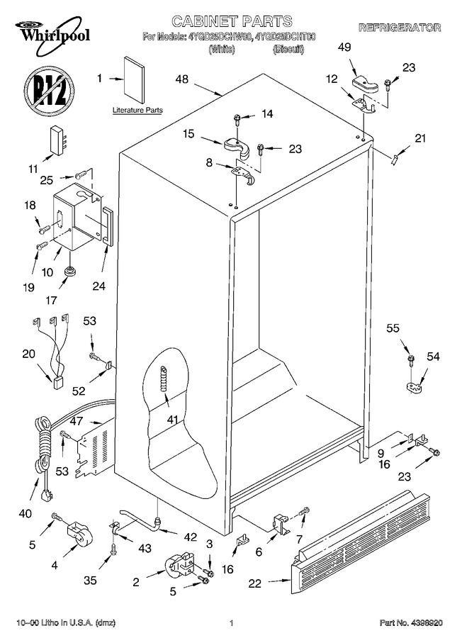 Diagram for 4YGD25DCHW00