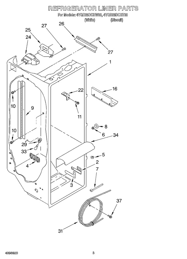 Diagram for 4YGD25DCHT00