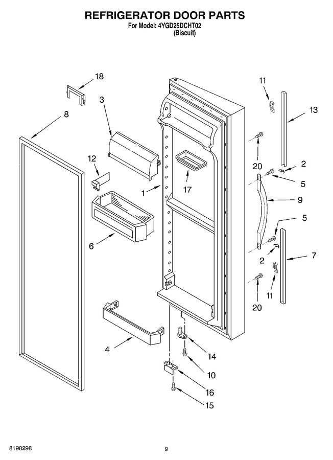 Diagram for 4YGD25DCHT02