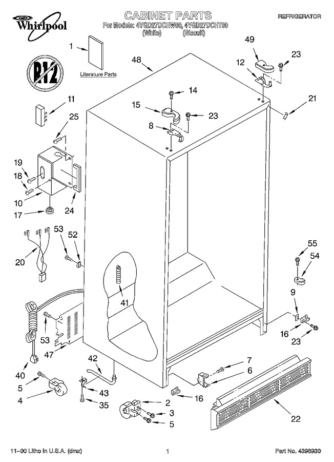 Diagram for 4YGD27DCHT00