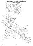 Diagram for 05 - Motor And Ice Container
