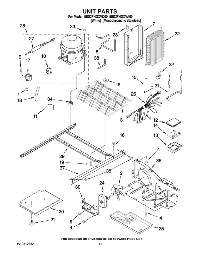 Diagram for 5ED2FHGXVA00