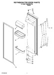 Diagram for 06 - Refrigerator Door Parts