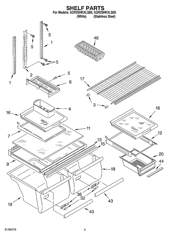 Diagram for 5GR2SHKXKQ00