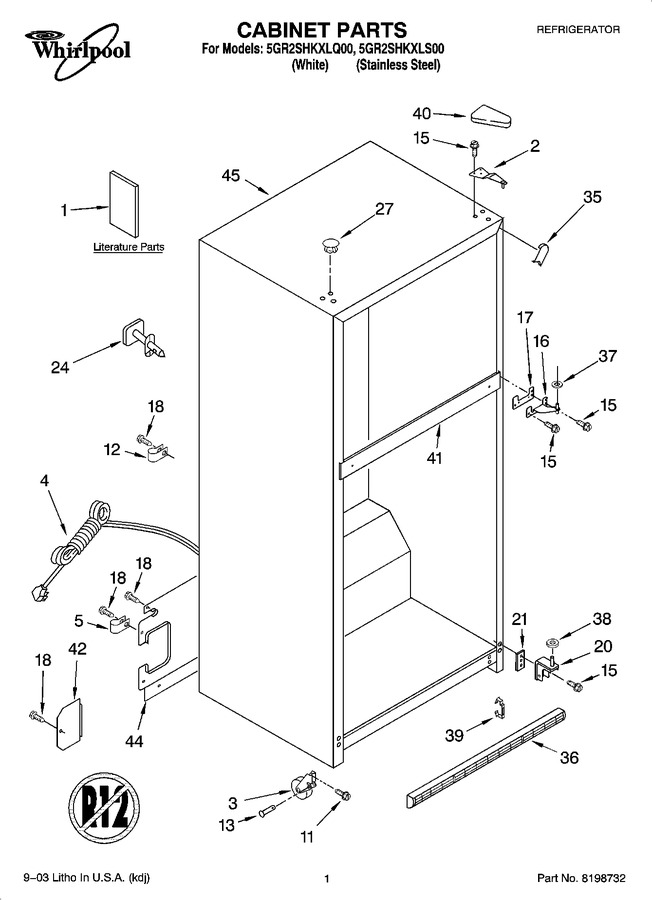 Diagram for 5GR2SHKXLS00