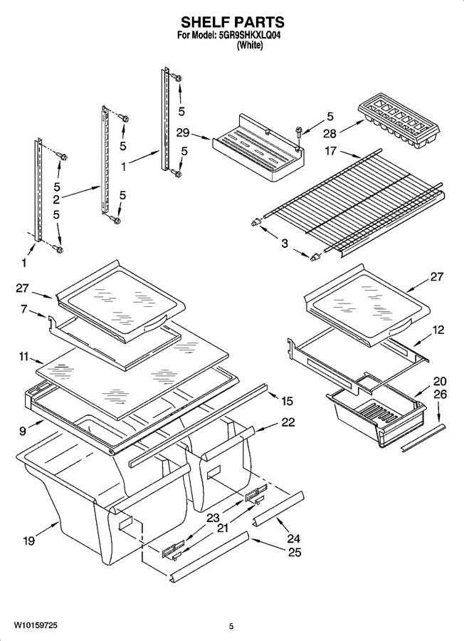 Diagram for 5GR9SHKXLQ04