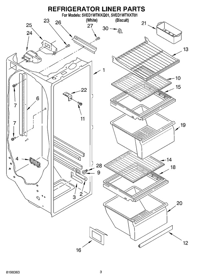 Diagram for 5VED1WTKKQ01