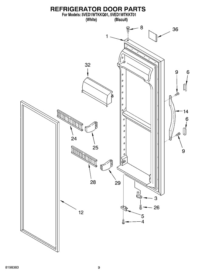 Diagram for 5VED1WTKKT01
