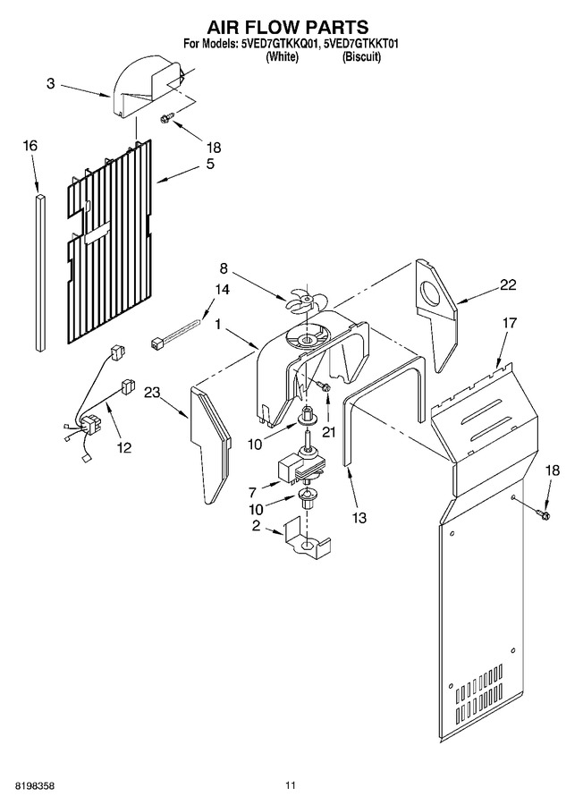 Diagram for 5VED7GTKKQ01