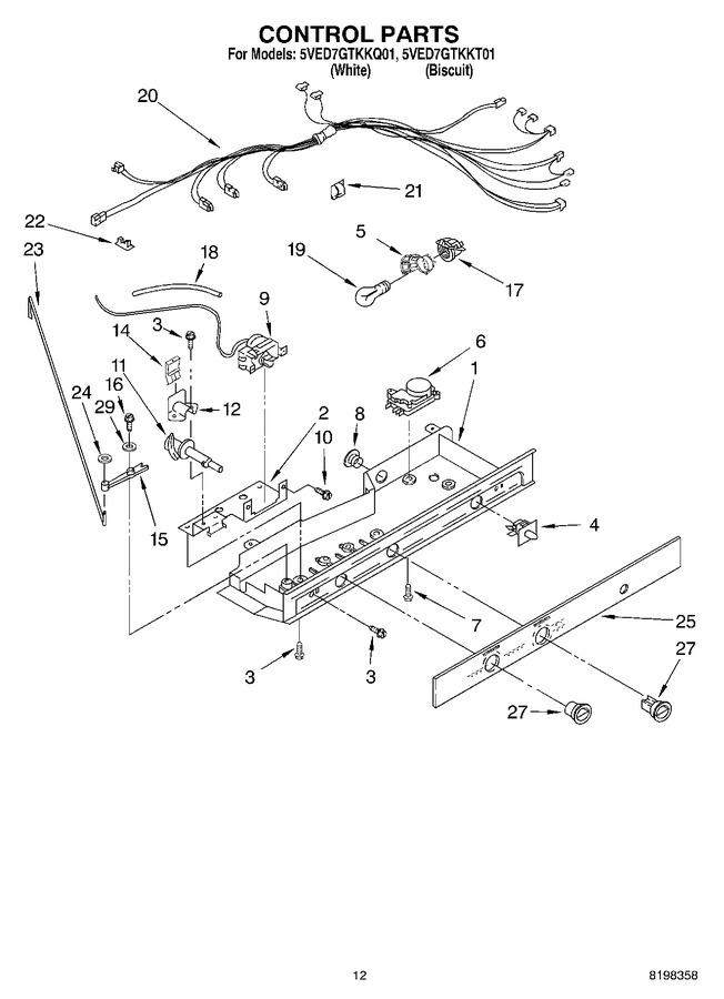 Diagram for 5VED7GTKKT01