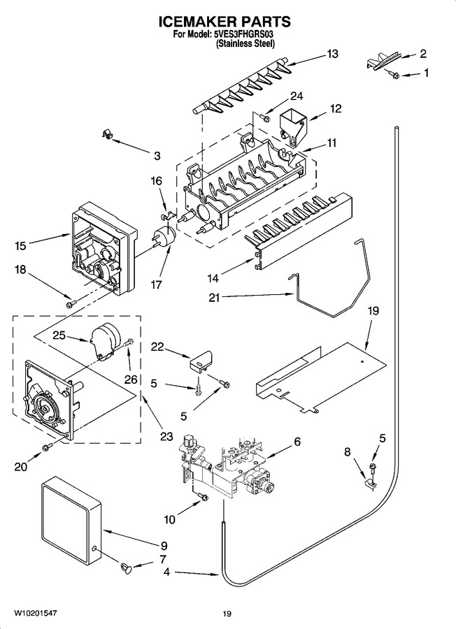 Diagram for 5VES3FHGRS03