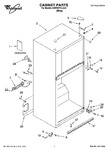 Diagram for 01 - Cabinet Parts