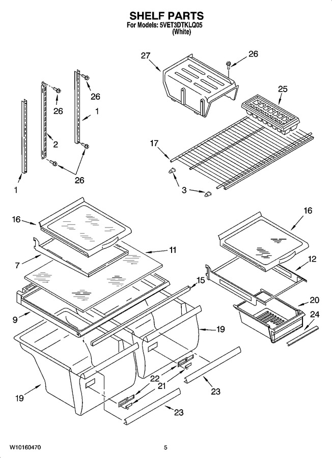 Diagram for 5VET3DTKLQ05