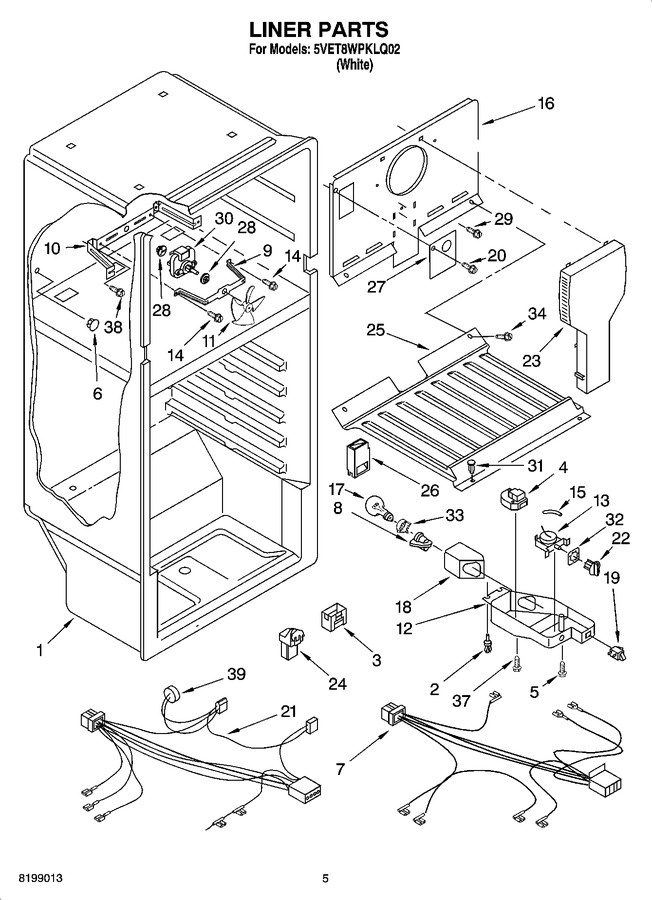 Diagram for 5VET8WPKLQ02