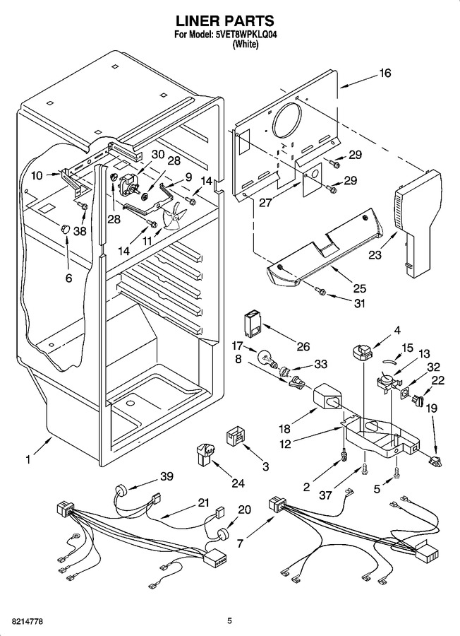 Diagram for 5VET8WPKLQ04