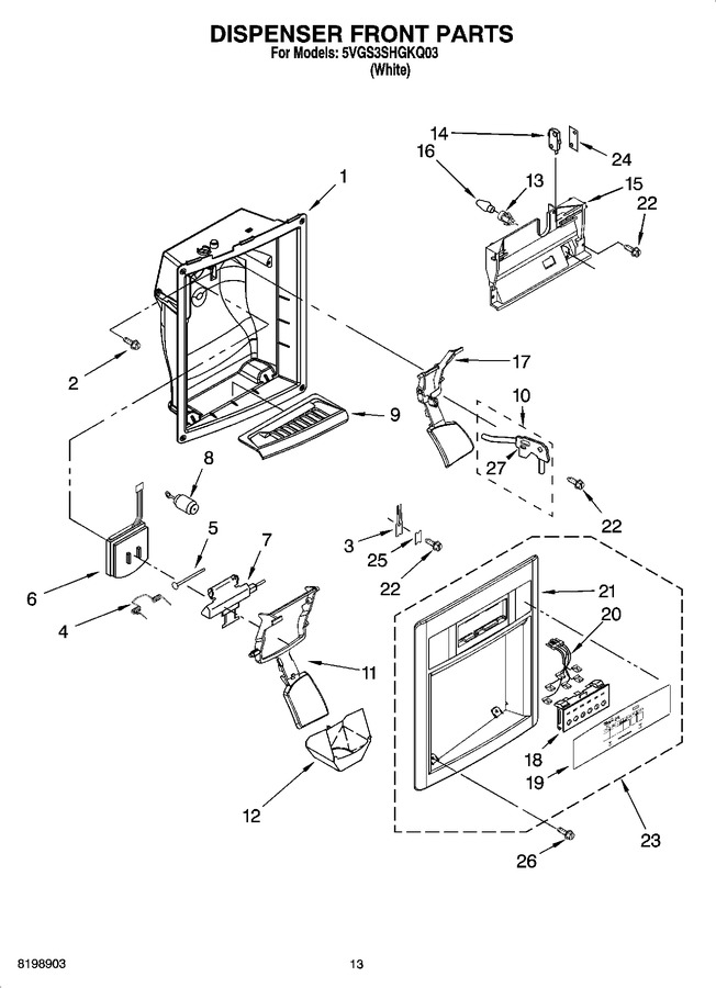 Diagram for 5VGS3SHGKQ03