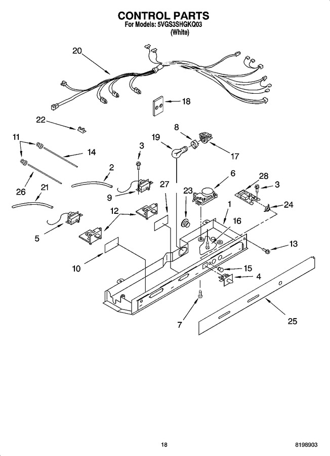Diagram for 5VGS3SHGKQ03