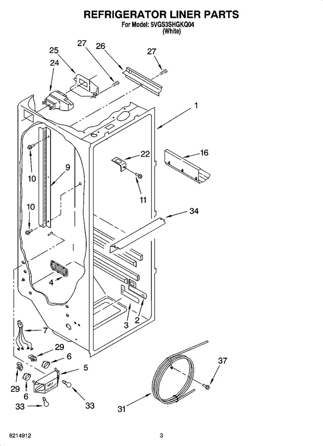Diagram for 5VGS3SHGKQ04