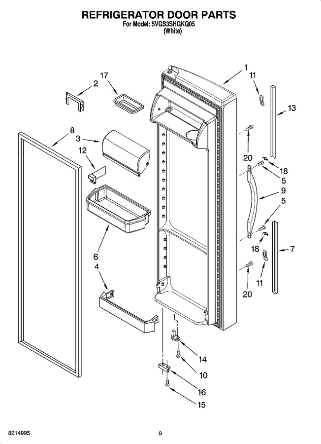 Diagram for 5VGS3SHGKQ05